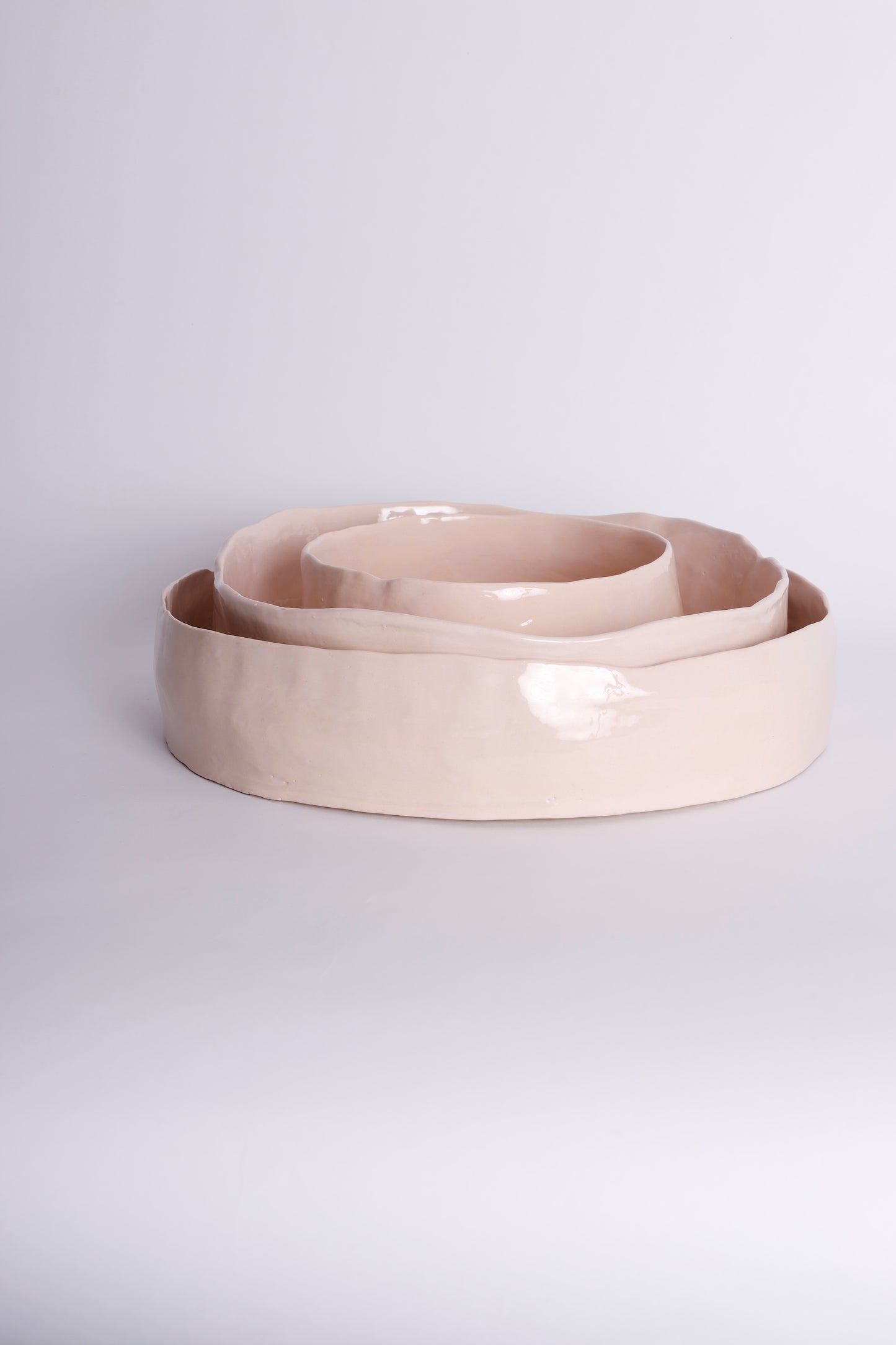 Light Pink Set of Platters