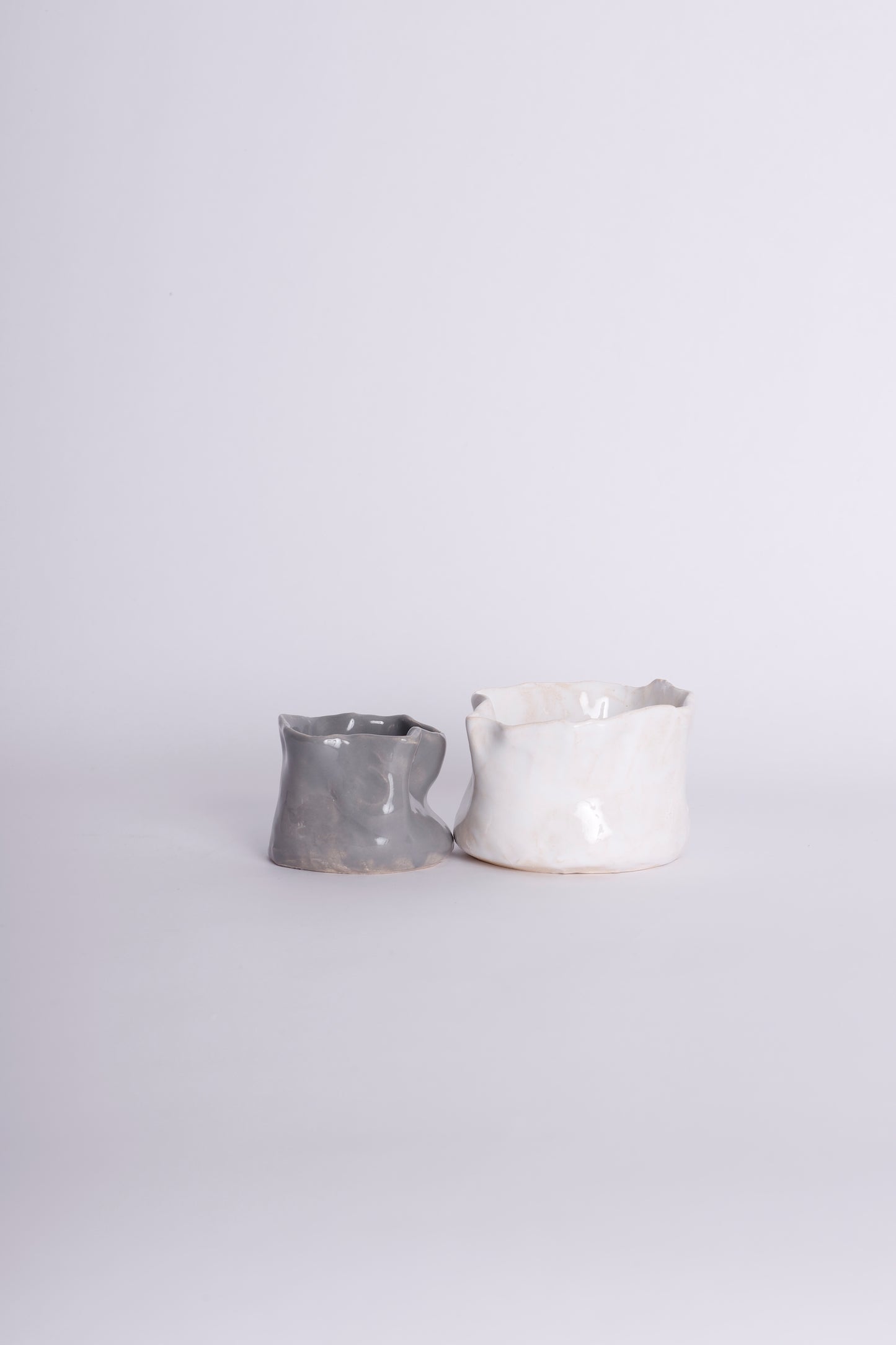 Set of Small Candle Vases