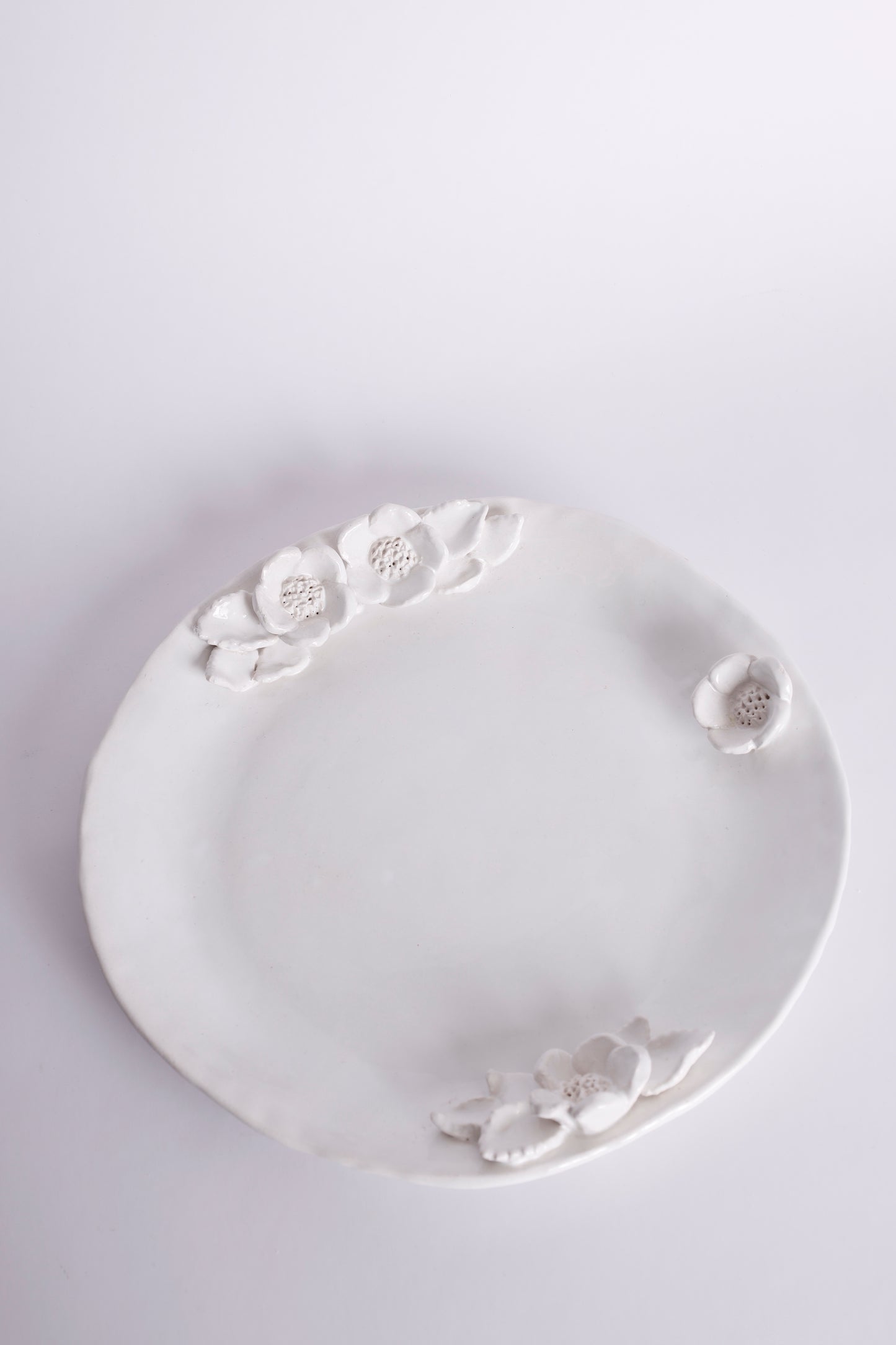 Platter with Flowers