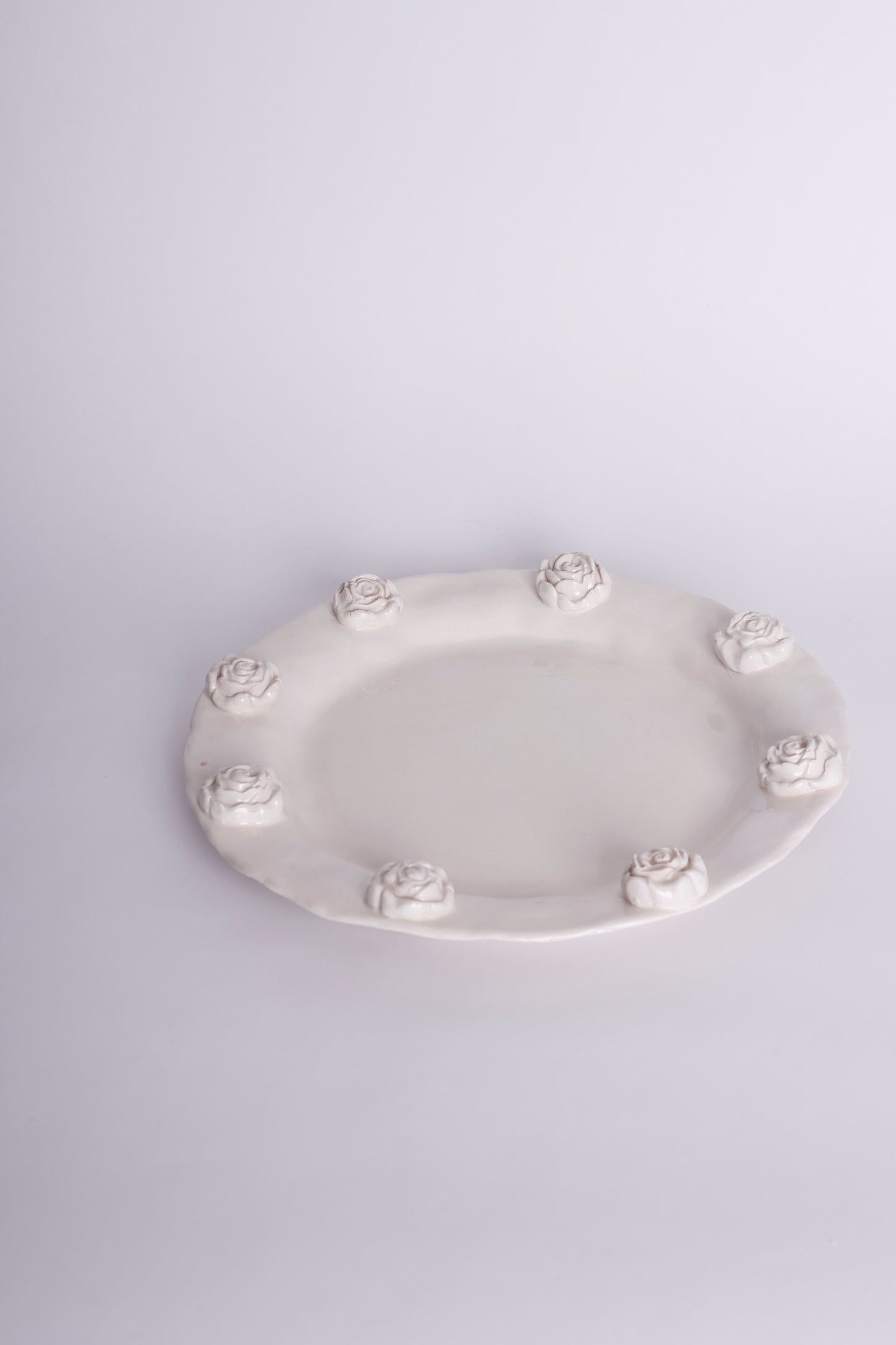 Plate with Roses