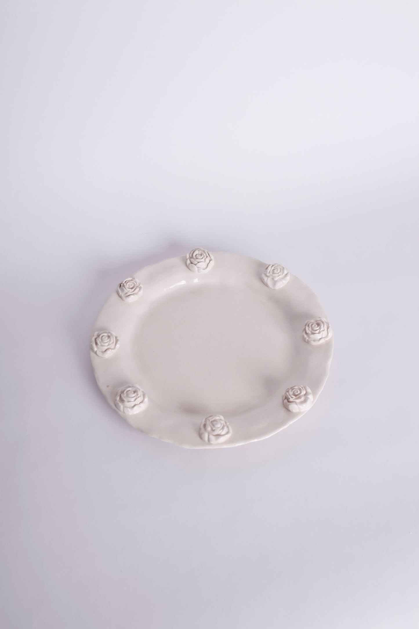 Plate with Roses