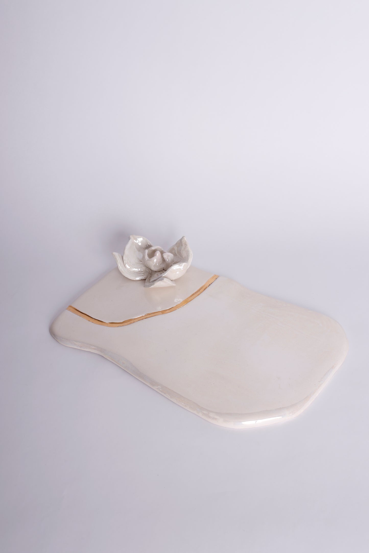 Cheese Platter with Flowers