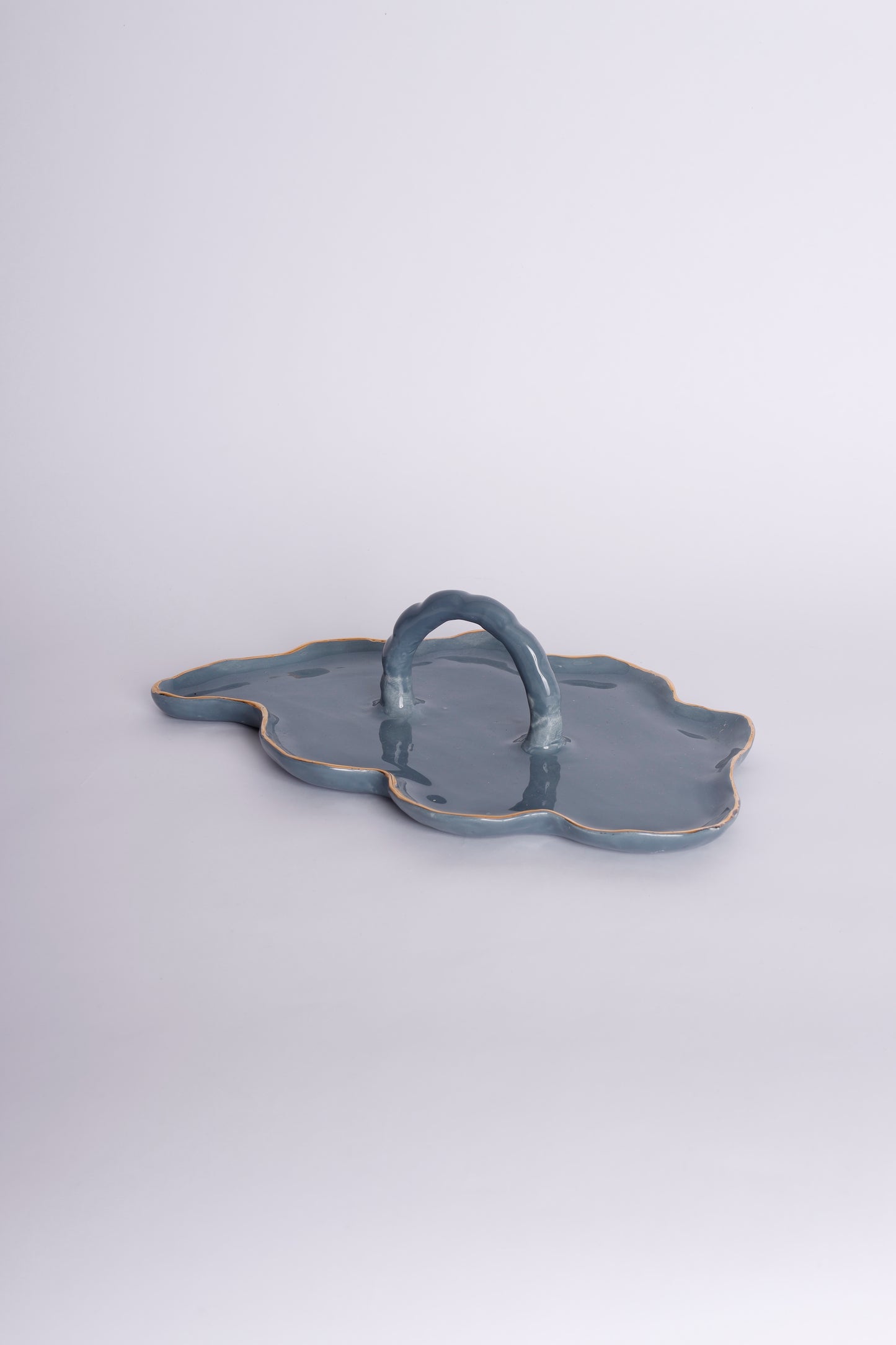 Organic Grey Serving Platter