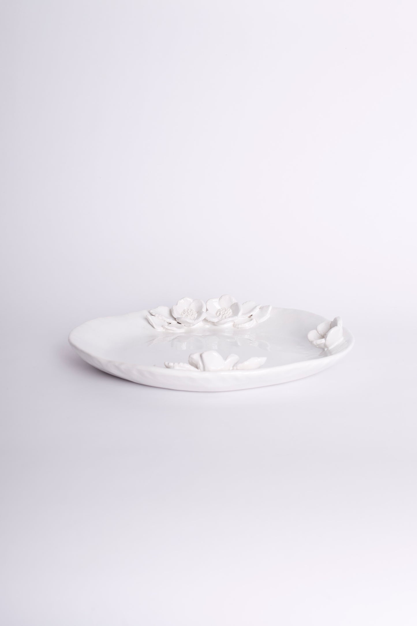Platter with Flowers
