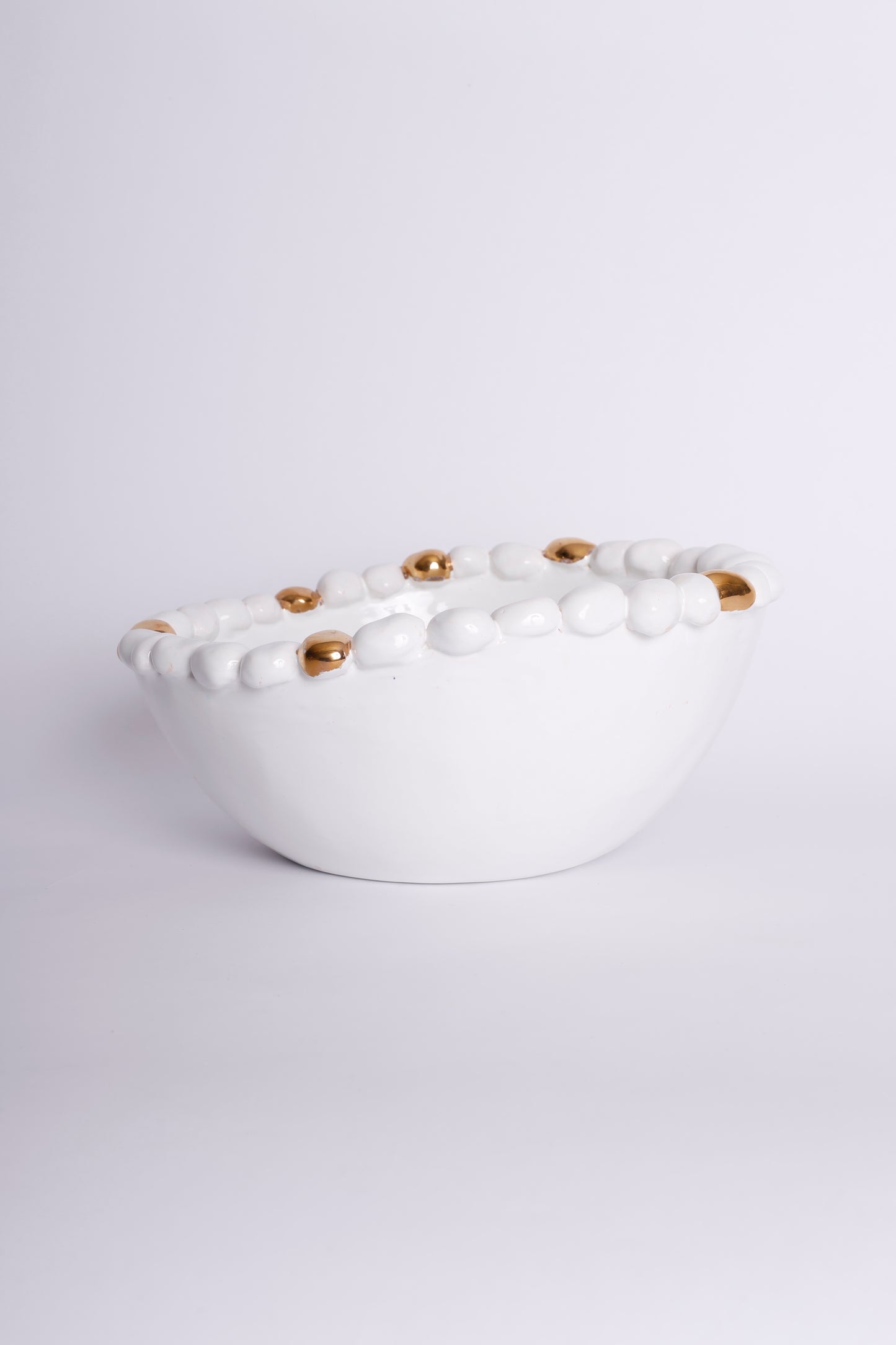 Bowl with Gold Stone