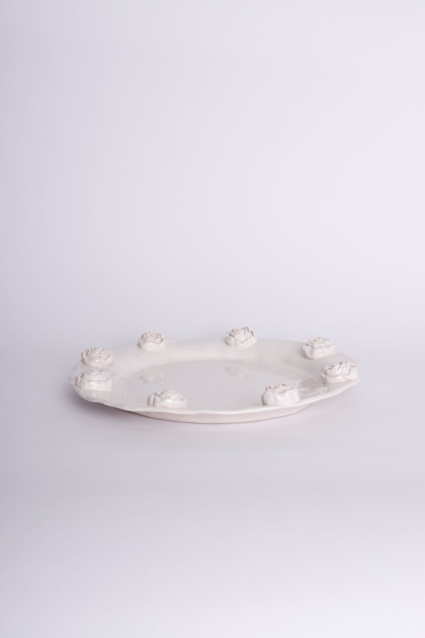 Plate with Roses