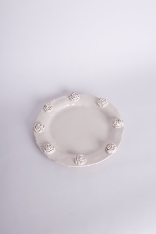 Plate with Roses