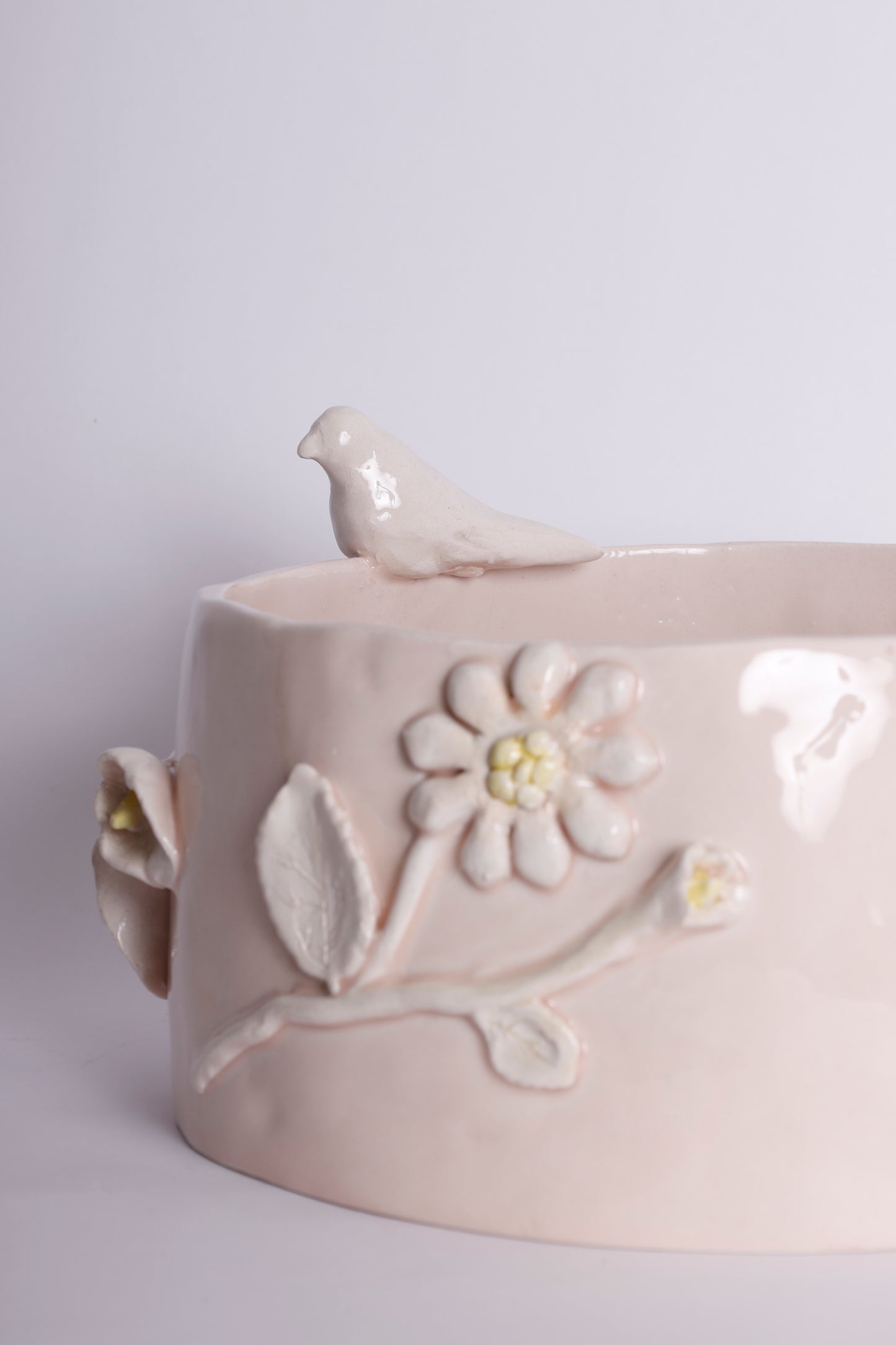 Bird Flowers Bowl
