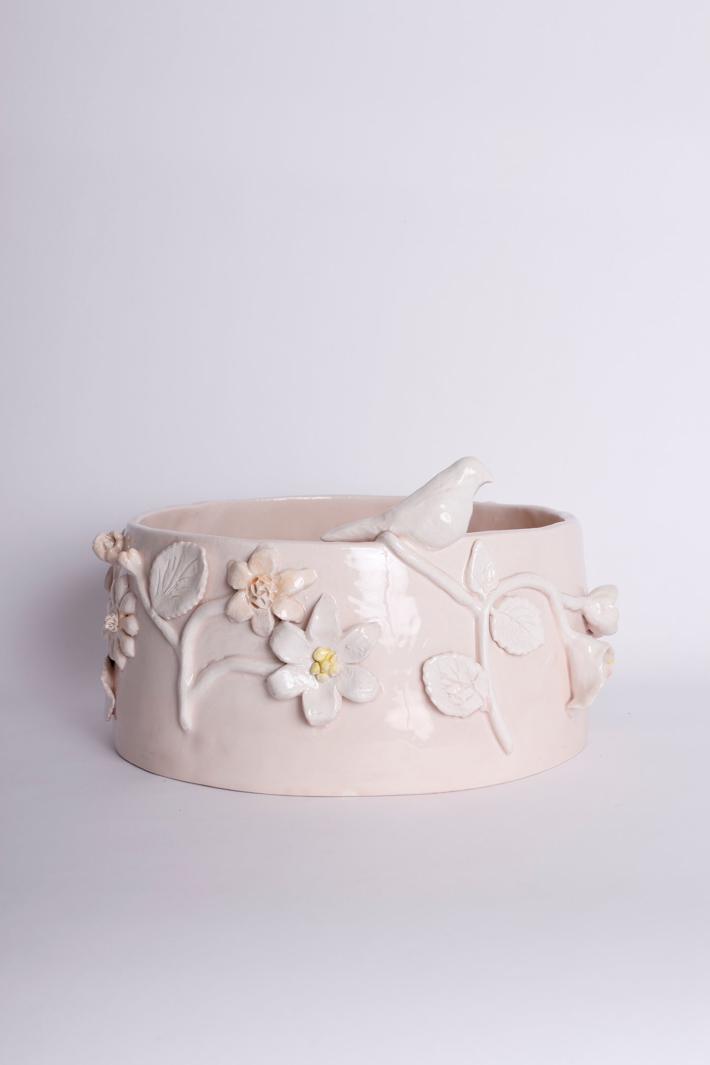 Bird Flowers Bowl